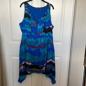 I ❤️ Ronson abstract print dress sz 16